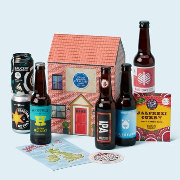 Personalised Beer &amp; Curry House Gift