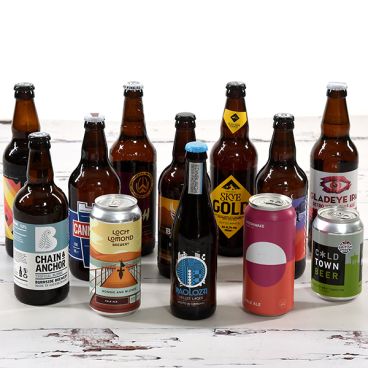Mixed case of 12 Scottish Craft Beers